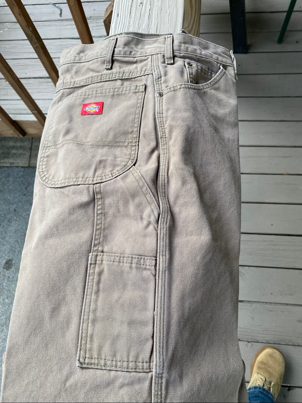 2 Pair as a Lot Dickies Men’s Duck (1) Utility (1) Carpenter Pants 36 x 32